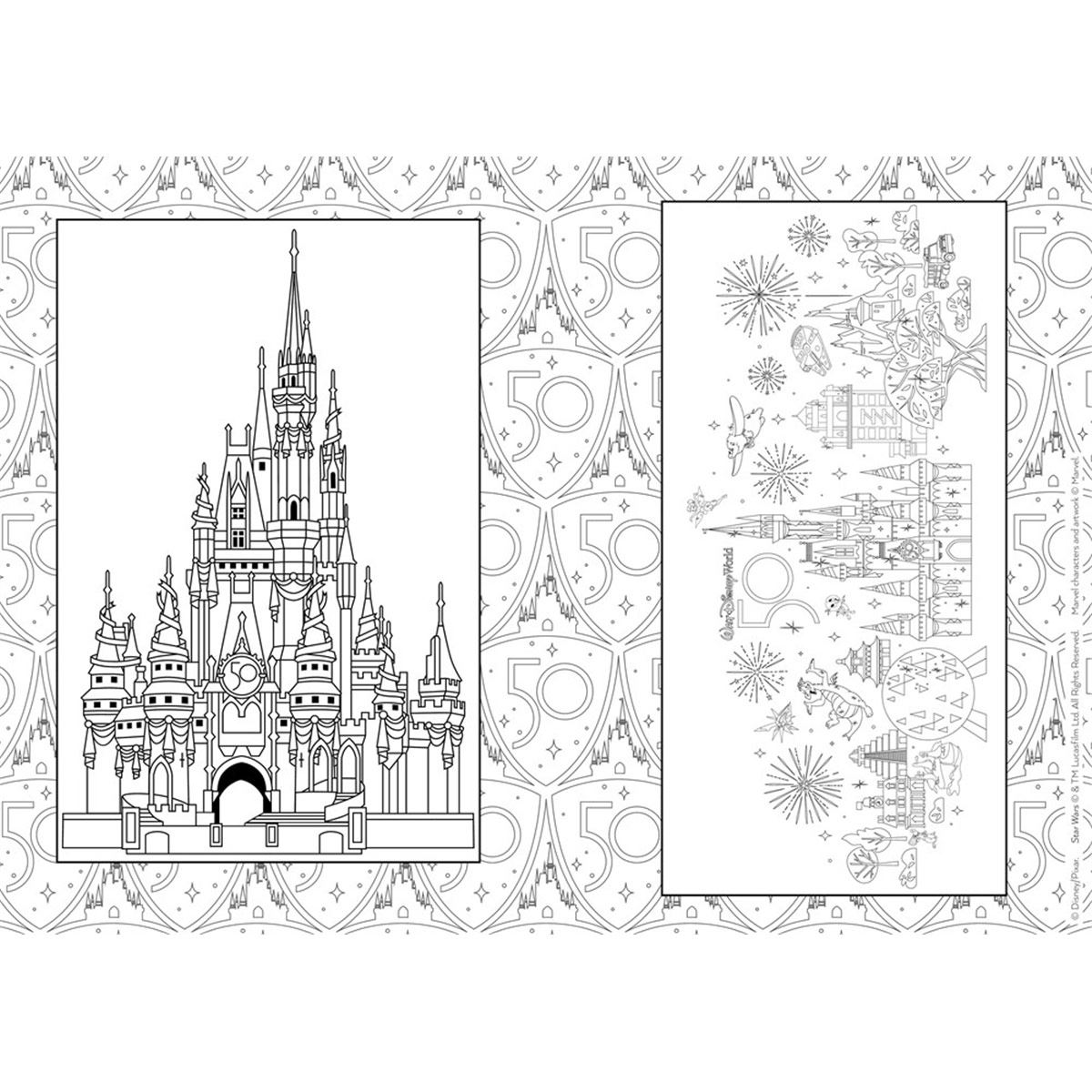 Art of Coloring: Walt Disney World