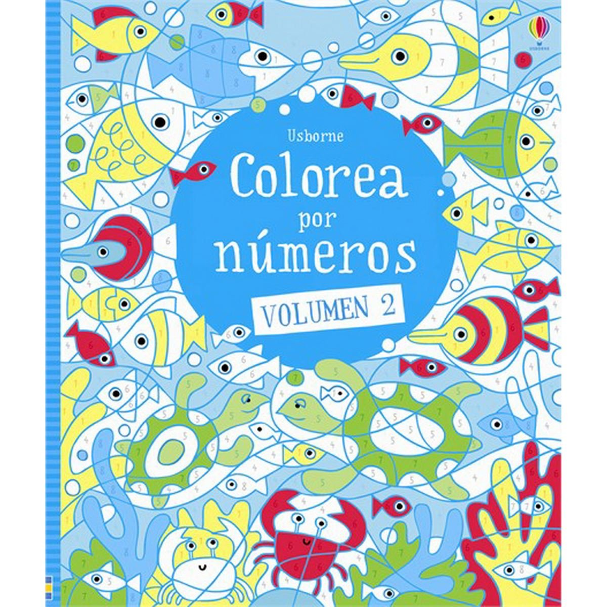Colorea por números. Volumen 2