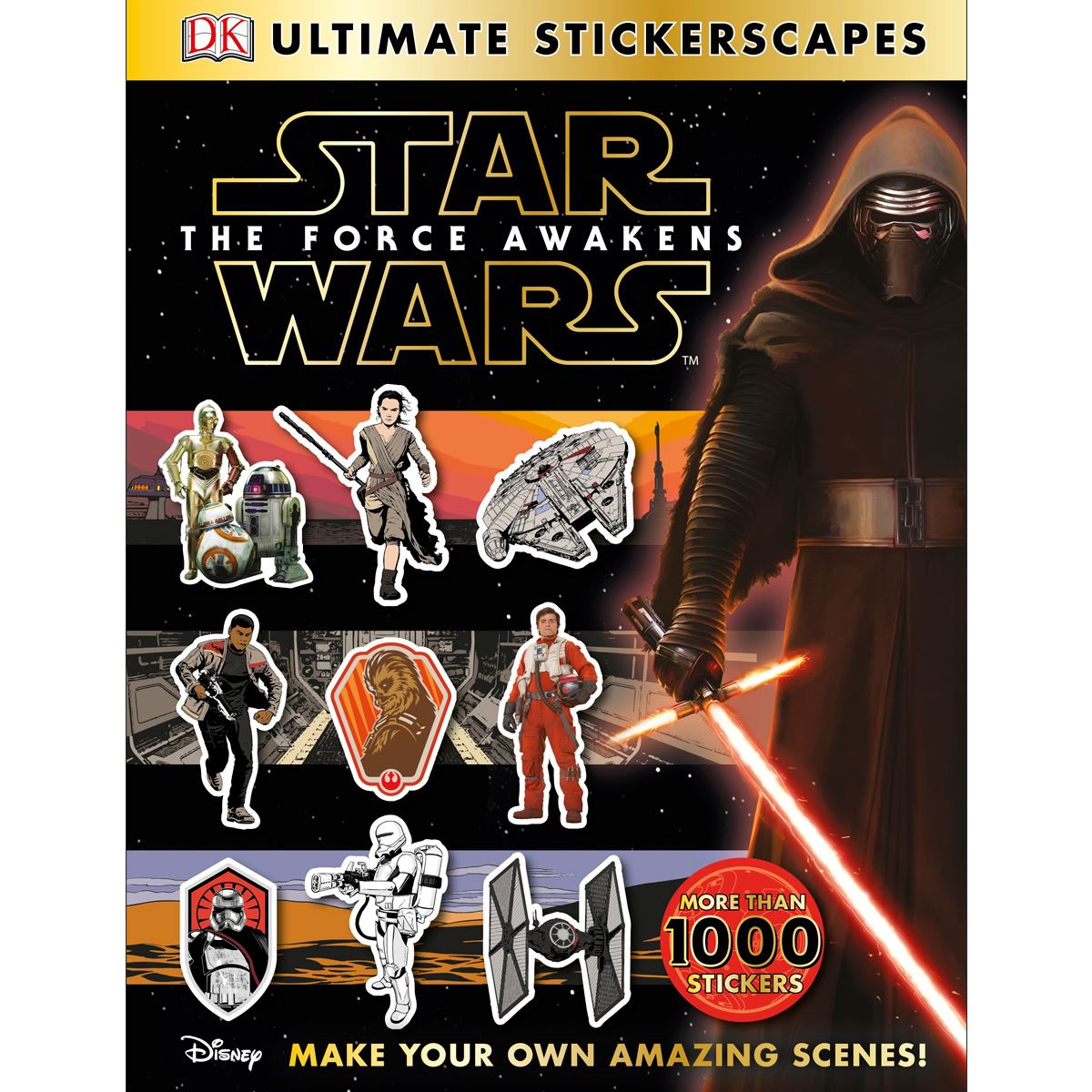 Ultimate Sticker Collection: Star Wars: The Force Awakens Stickerscapes