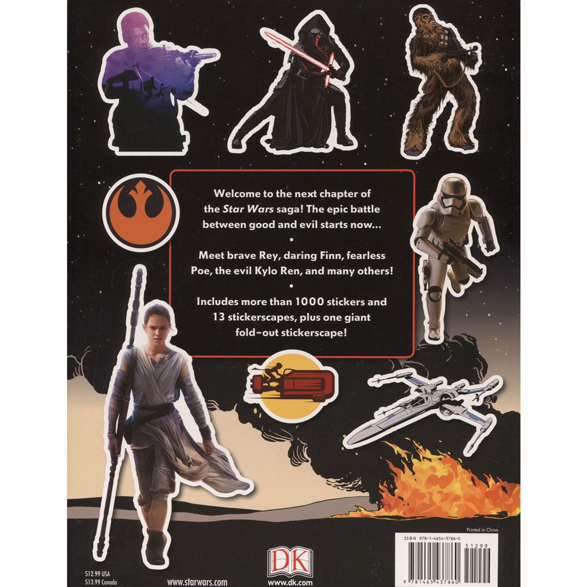 Ultimate Sticker Collection: Star Wars: The Force Awakens Stickerscapes