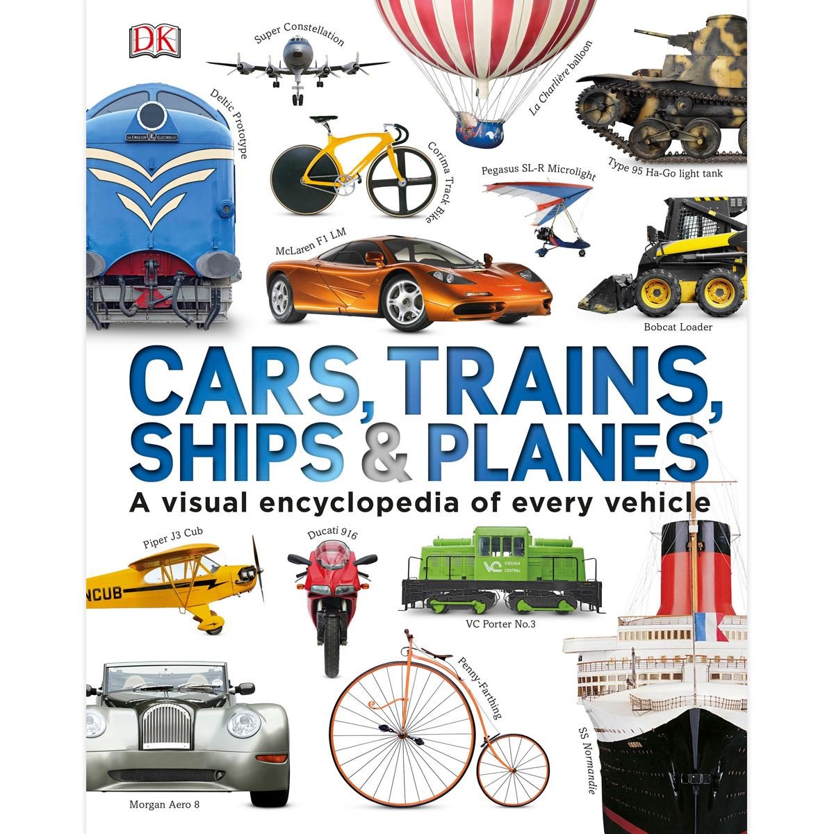 Cars, Trains, Ships, and Planes