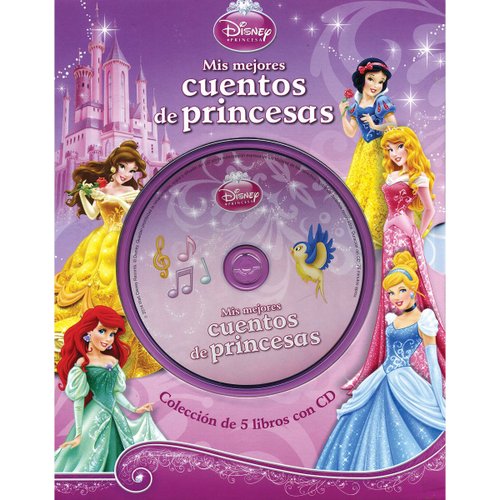 Colección de 5 Libros Con CD&#58; Mis Mejores Cuentos De Princesas