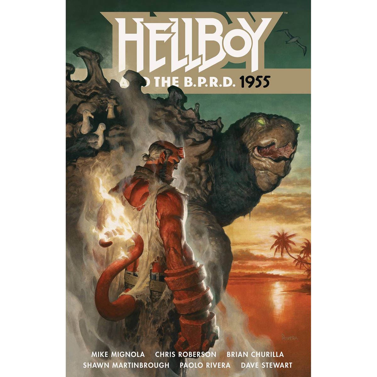 Comic Hellboy and the BPRD 1955