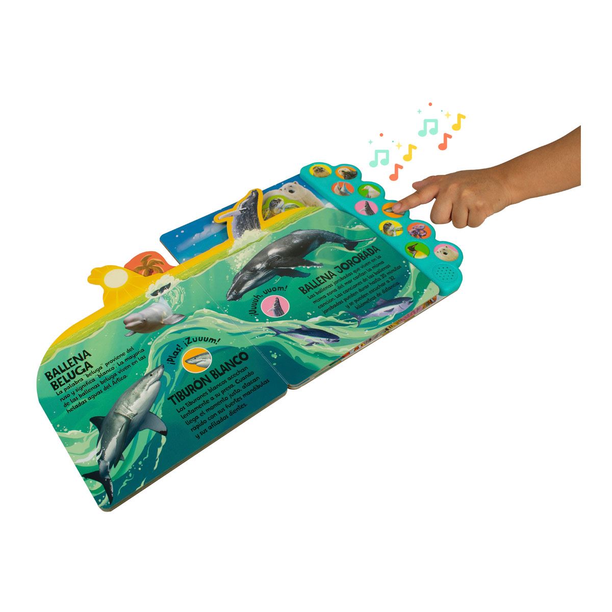 Nada y salpica en el Mar