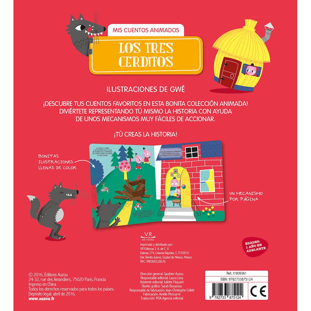 Los tres cerditos, mis cuentos animados
