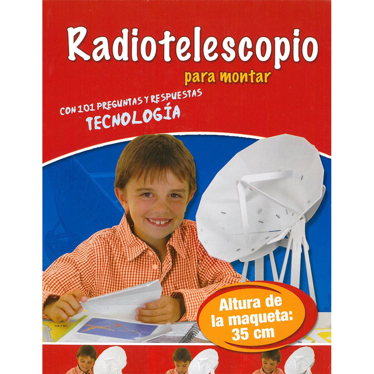 Radiotelescopio para montar