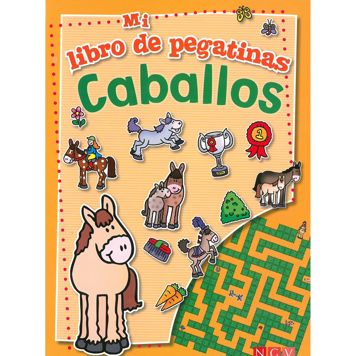 Caballos (Mi libro de pegantinas)