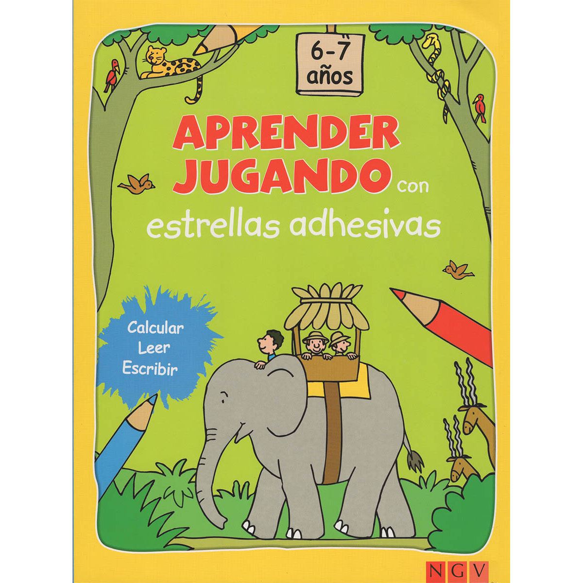 Libros de Pegatinas - Baobab Aprender Jugando.