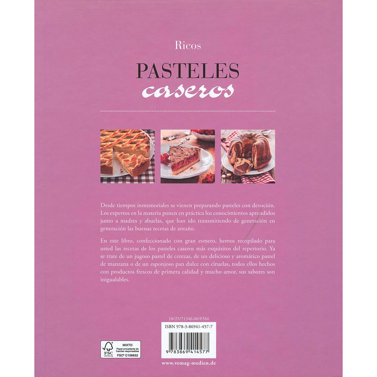 Ricos pasteles caseros