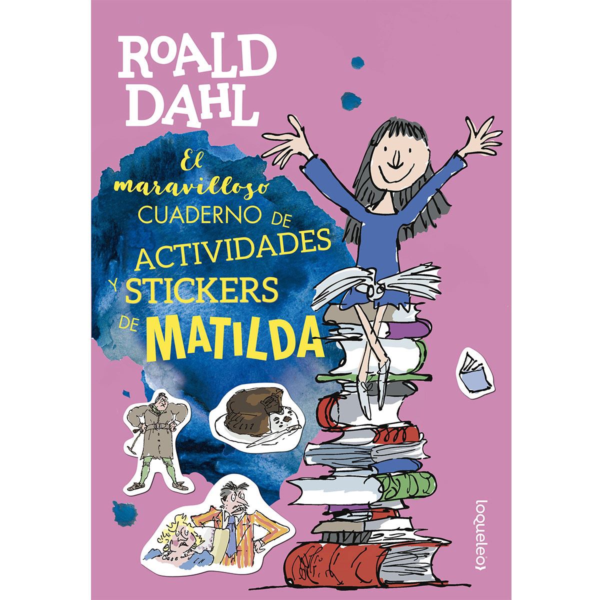 El maravilloso cuaderno de actividades y stickers de Matilda