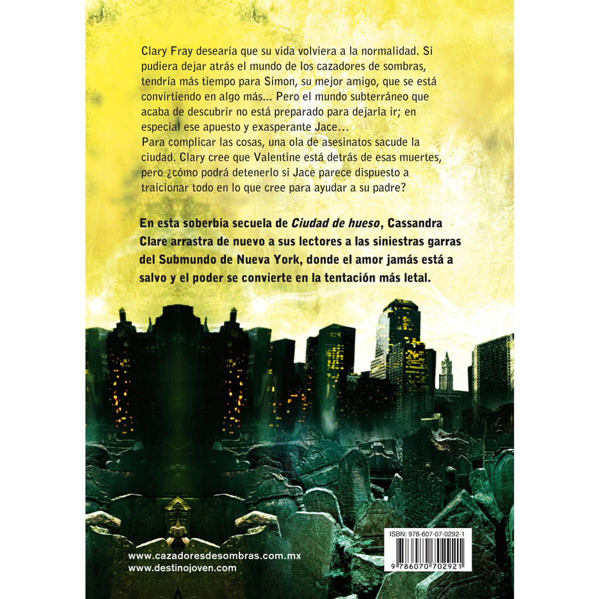 Cazadores de sombras 2. Ciudad de ceniza