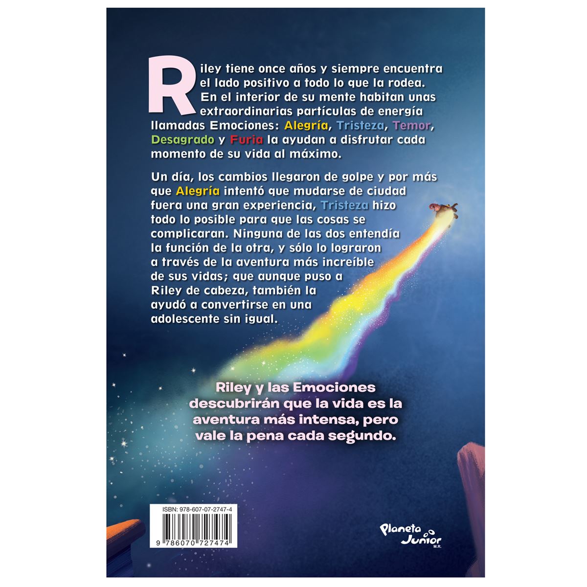 Intensamente. Riley y La Aventura de las Emociones