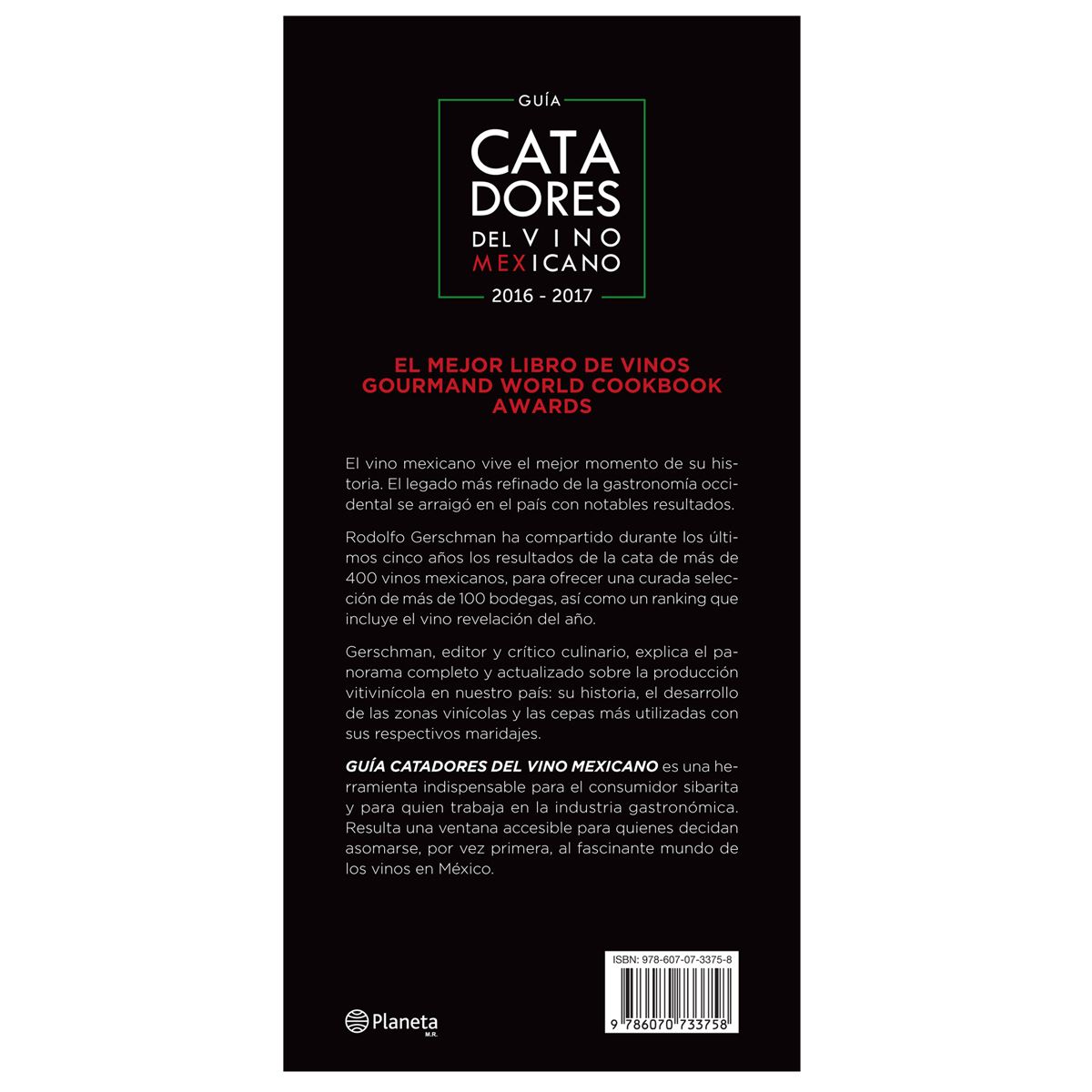 Guía Catadores del Vino Mexicano 2016-2017