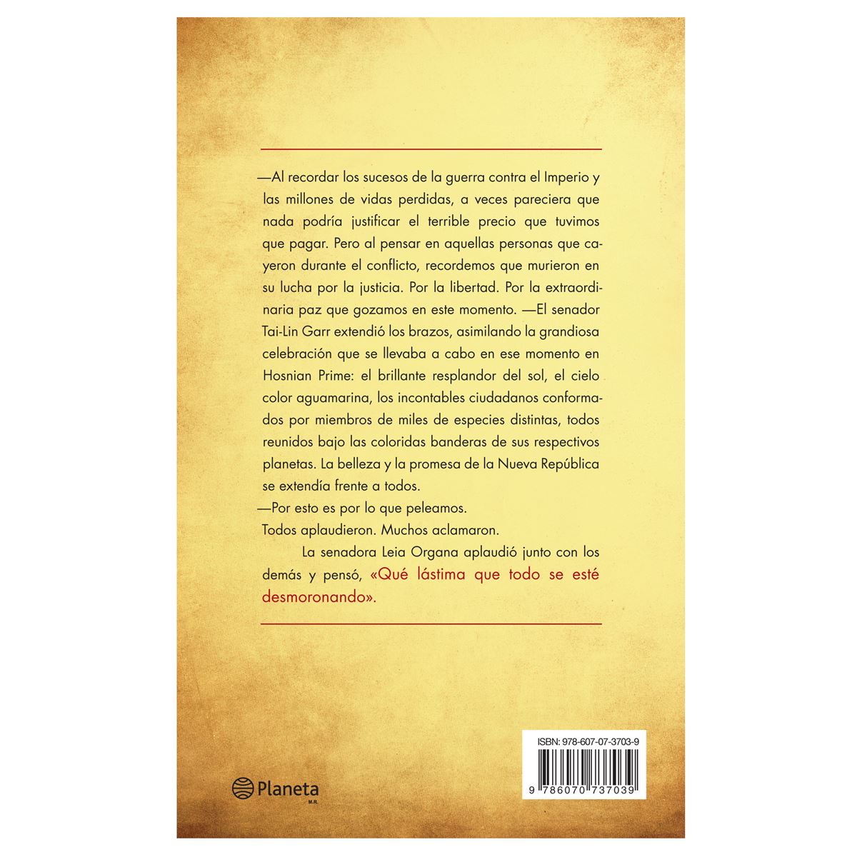 Star Wars. Líneas de sangre