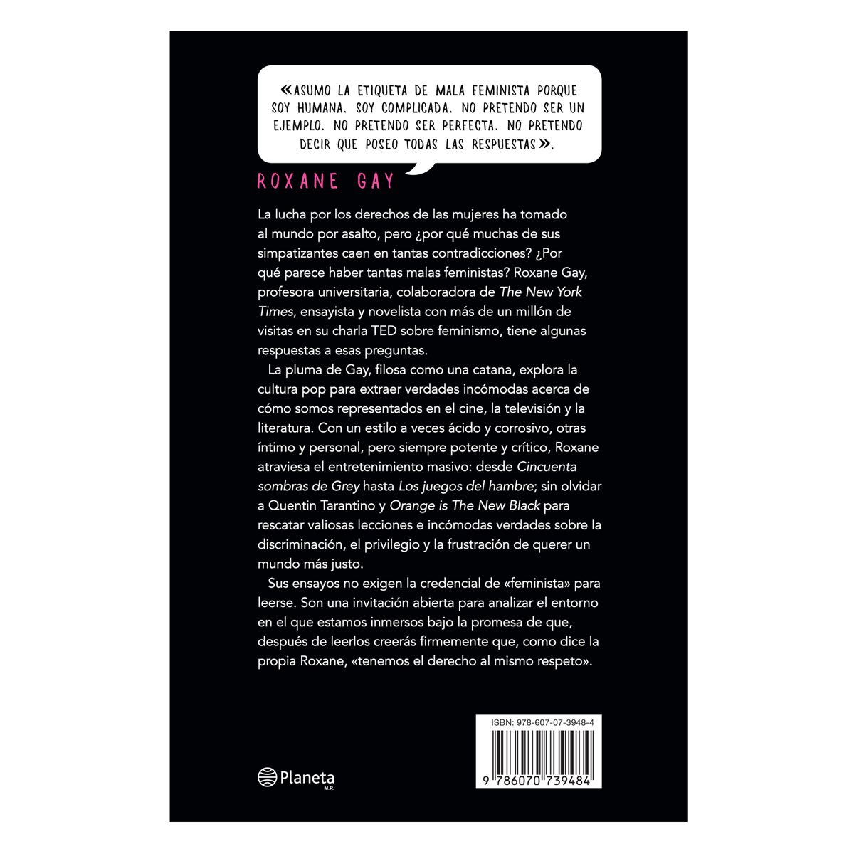 Confesiones de una mala feminista