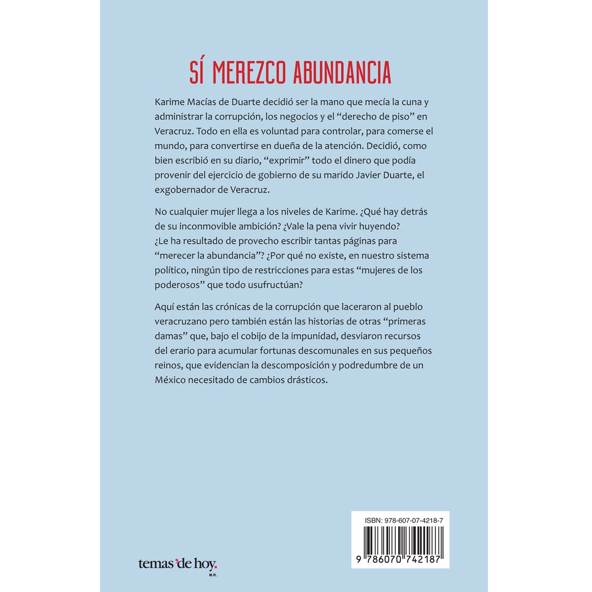 Sí merezco abundancia