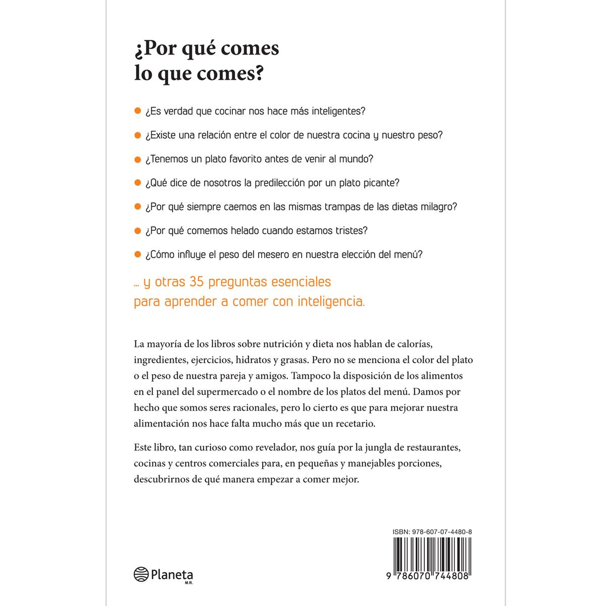 ¿Por qué comes lo que comes?