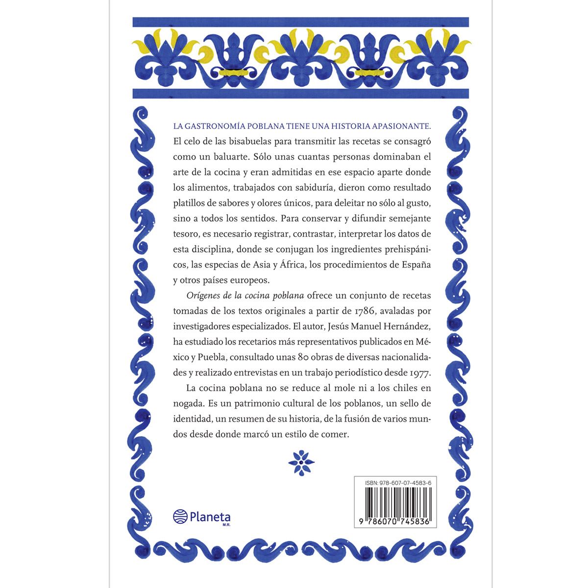 Orígenes de la cocina poblana