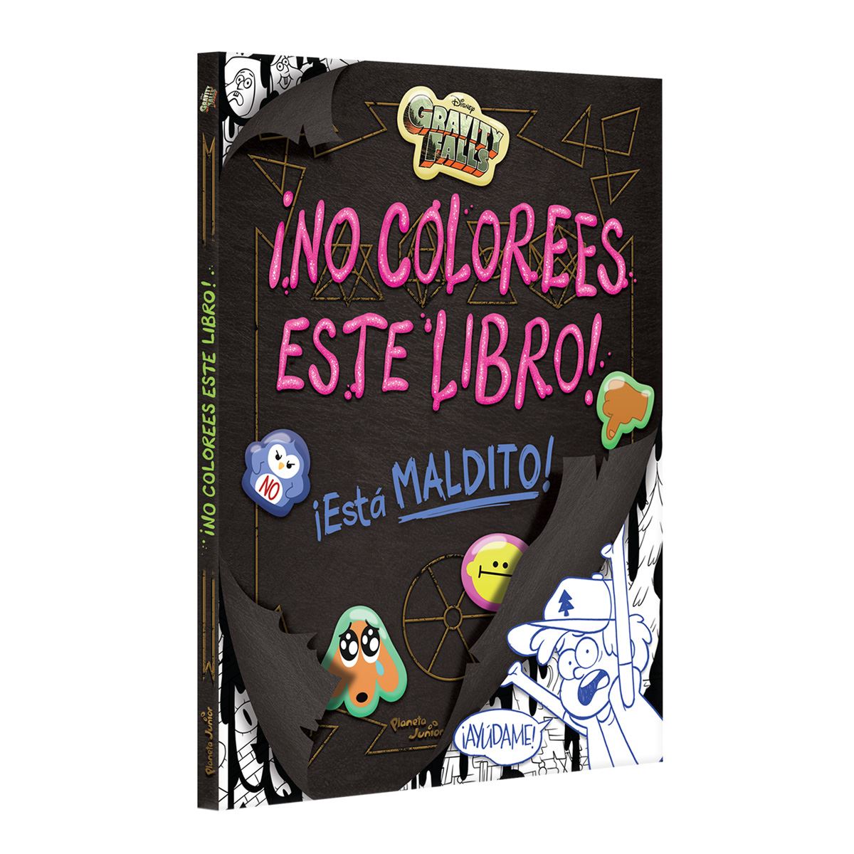Gravity Falls. ¡no Colorees Este Libro!