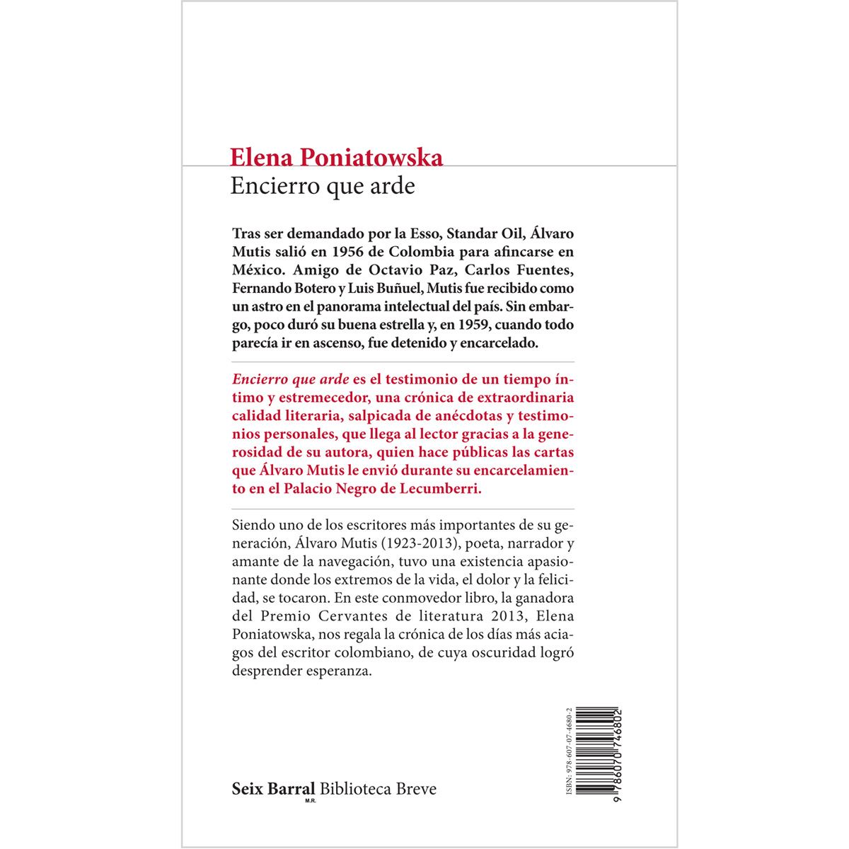 Encierro que arde. Alvaro Mutis desde lecumberri