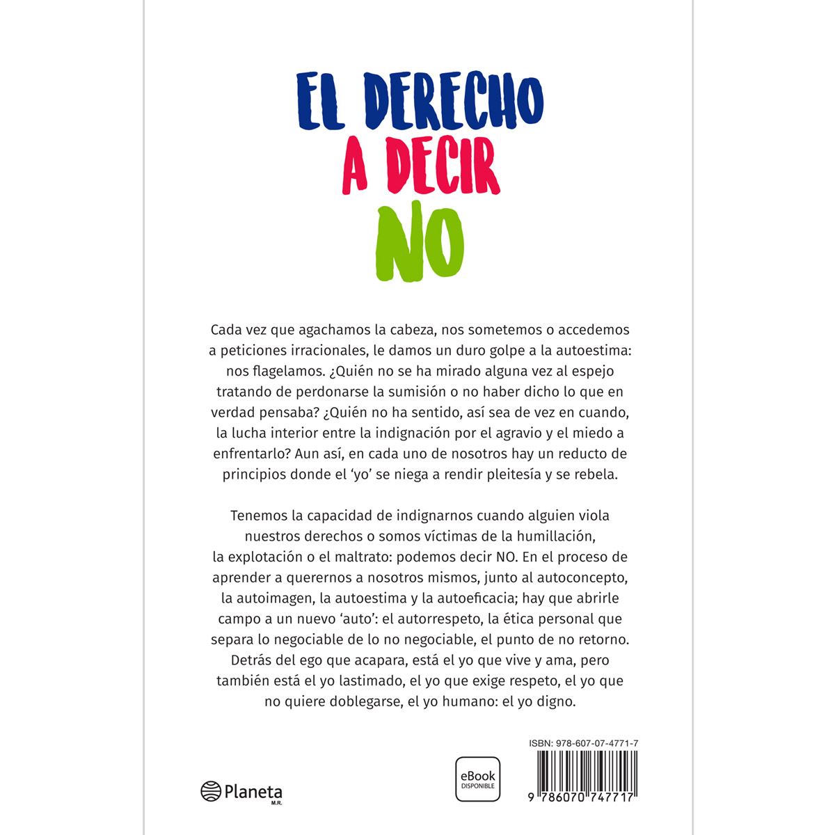 El Derecho a decir no