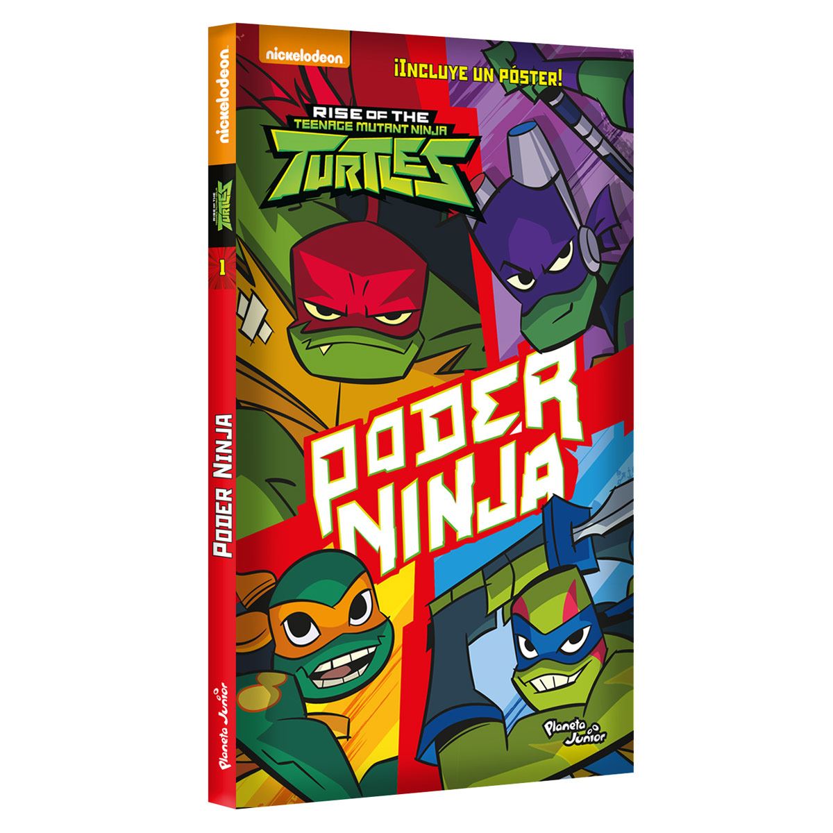 Poder Ninja (Tortugas Ninja. Cómic) by Nickelodeon