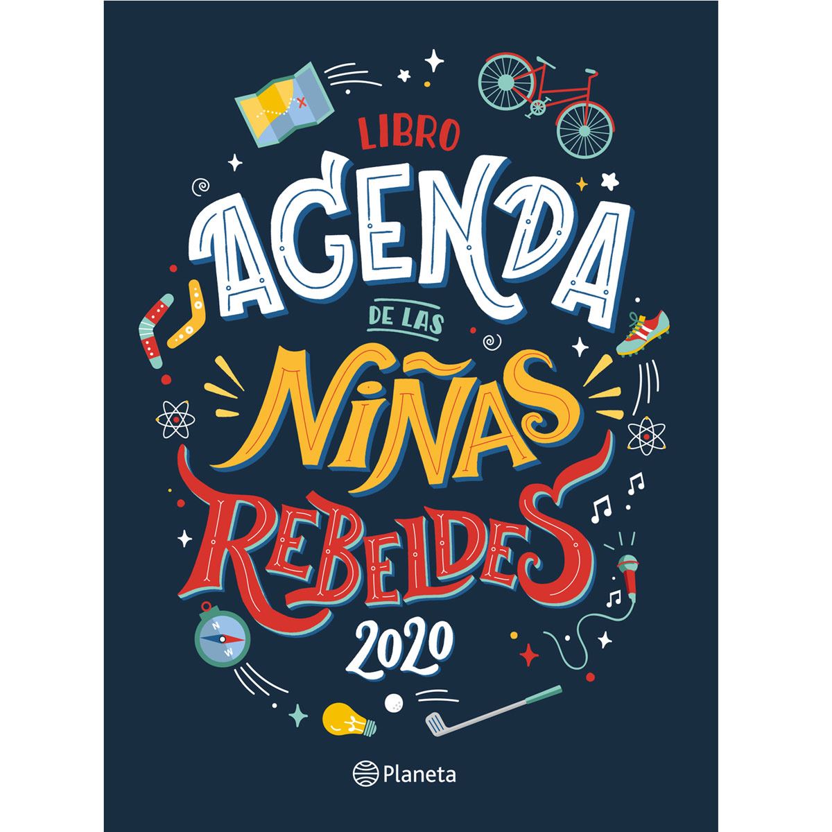 Libro agenda de las niñas rebeldes 2020
