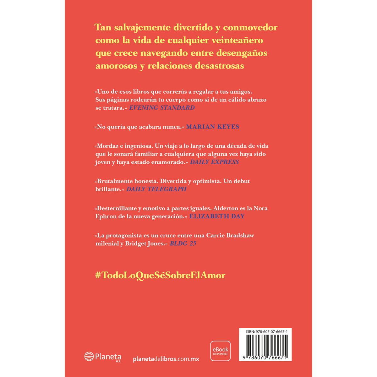 Todo lo que sé sobre el amor