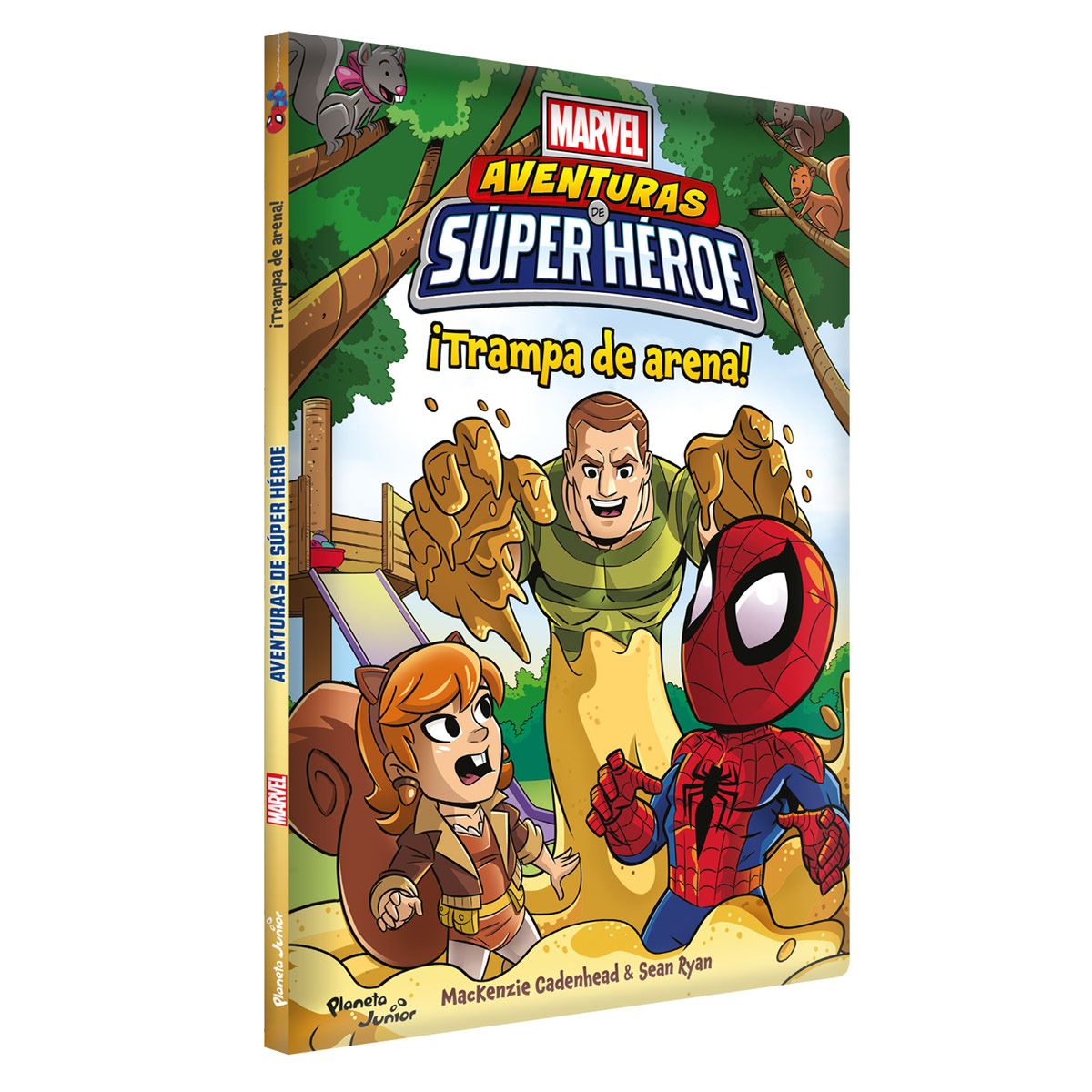 Aventuras de superhéroe. Trampa de arena