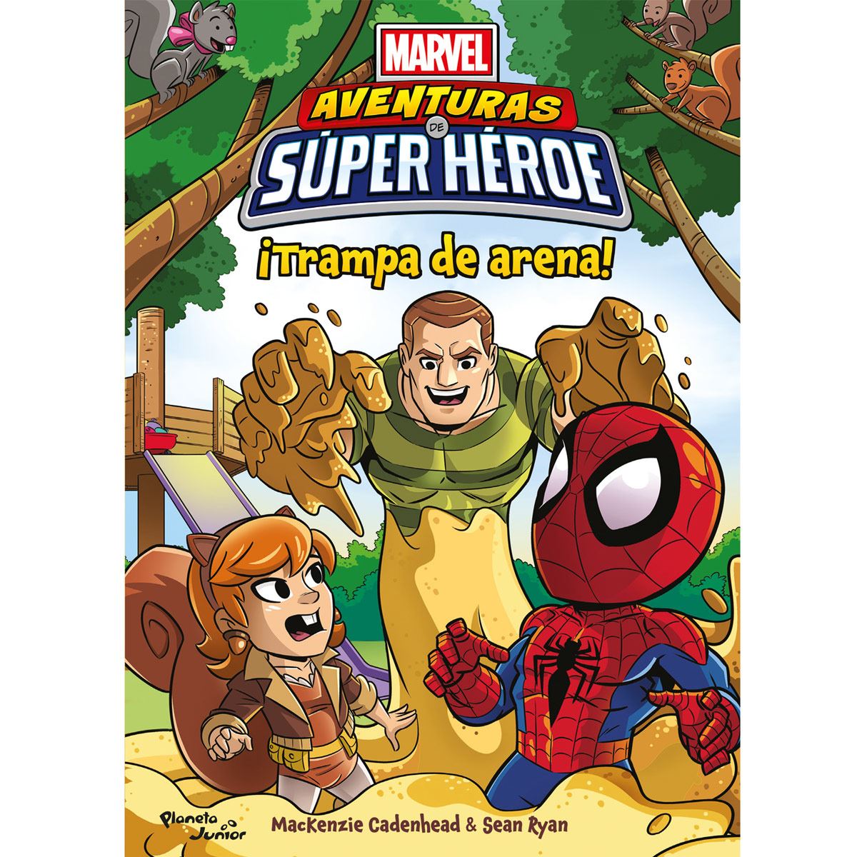 Aventuras de superhéroe. Trampa de arena