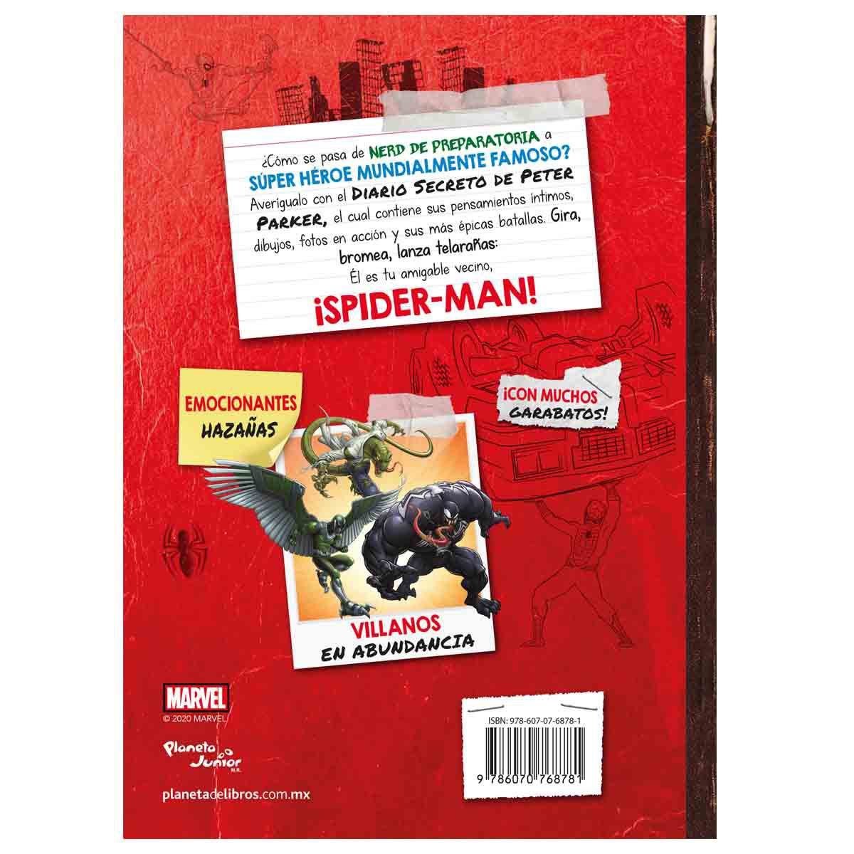 ¡Spider-man desenmascarado!