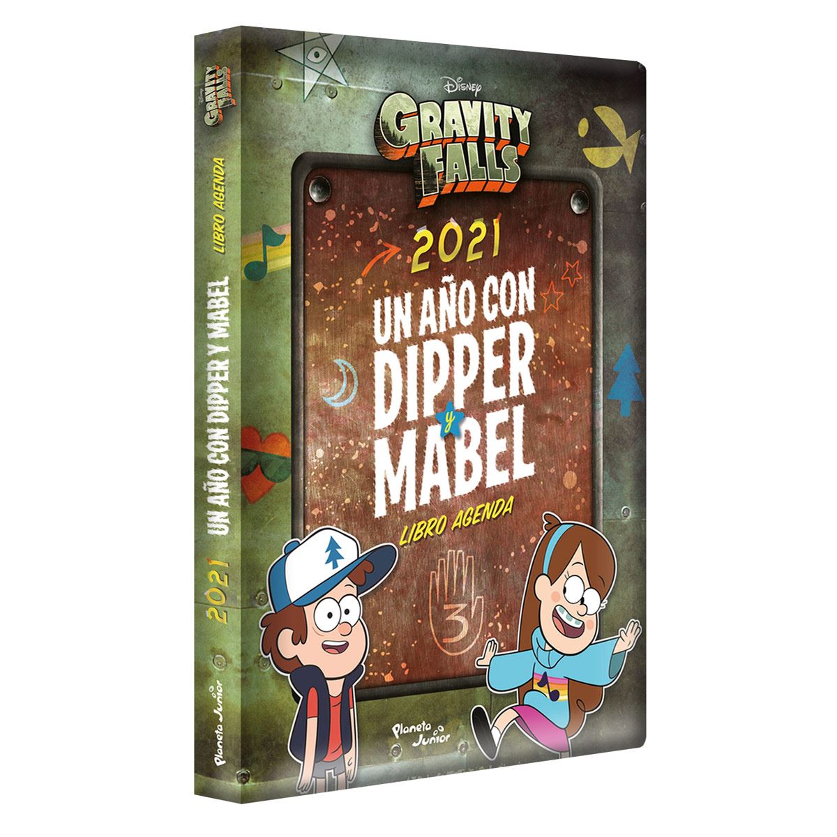 Gravity falls. Libro agenda 2021. Un año con Dipper y Mabel