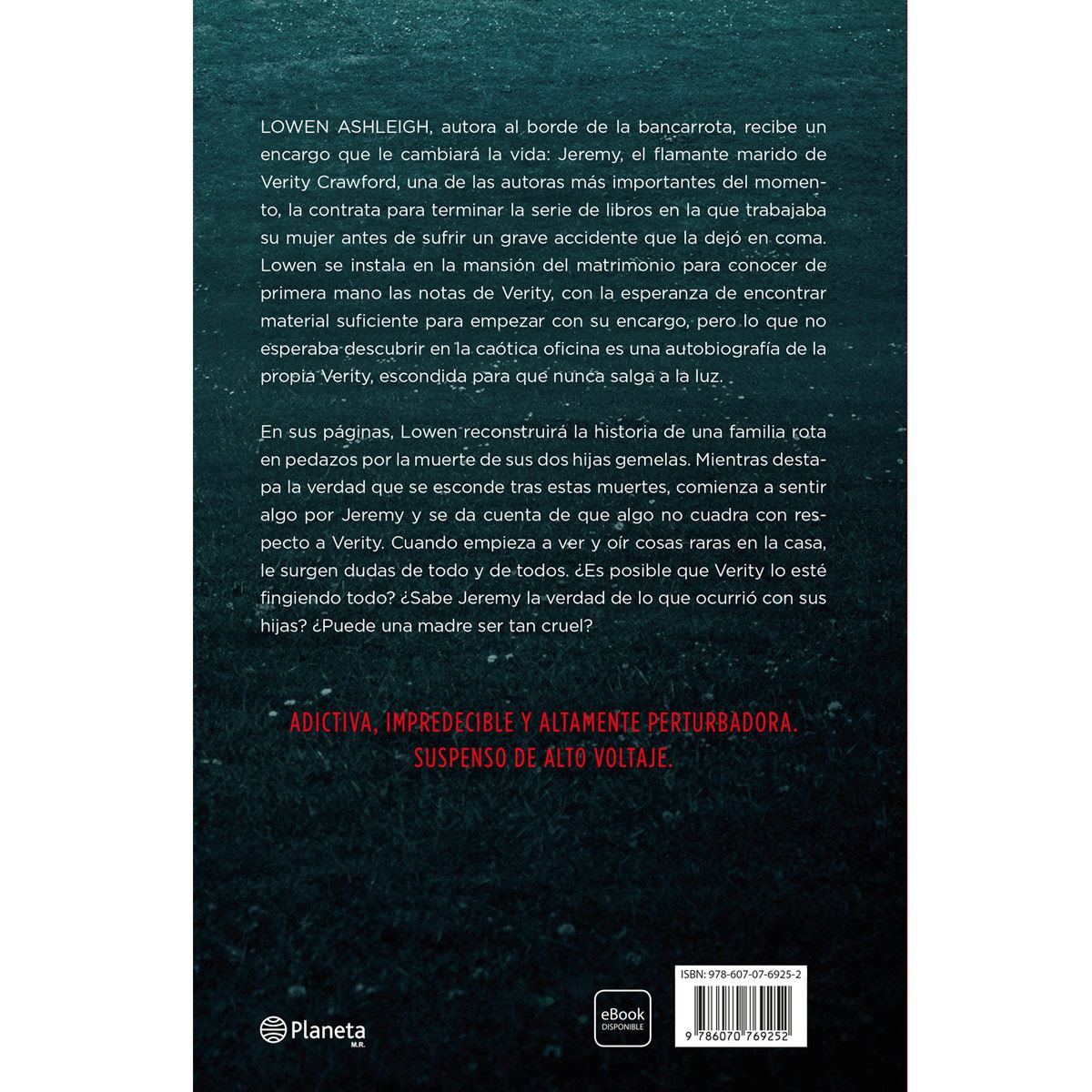Verity. La sombra del engaño