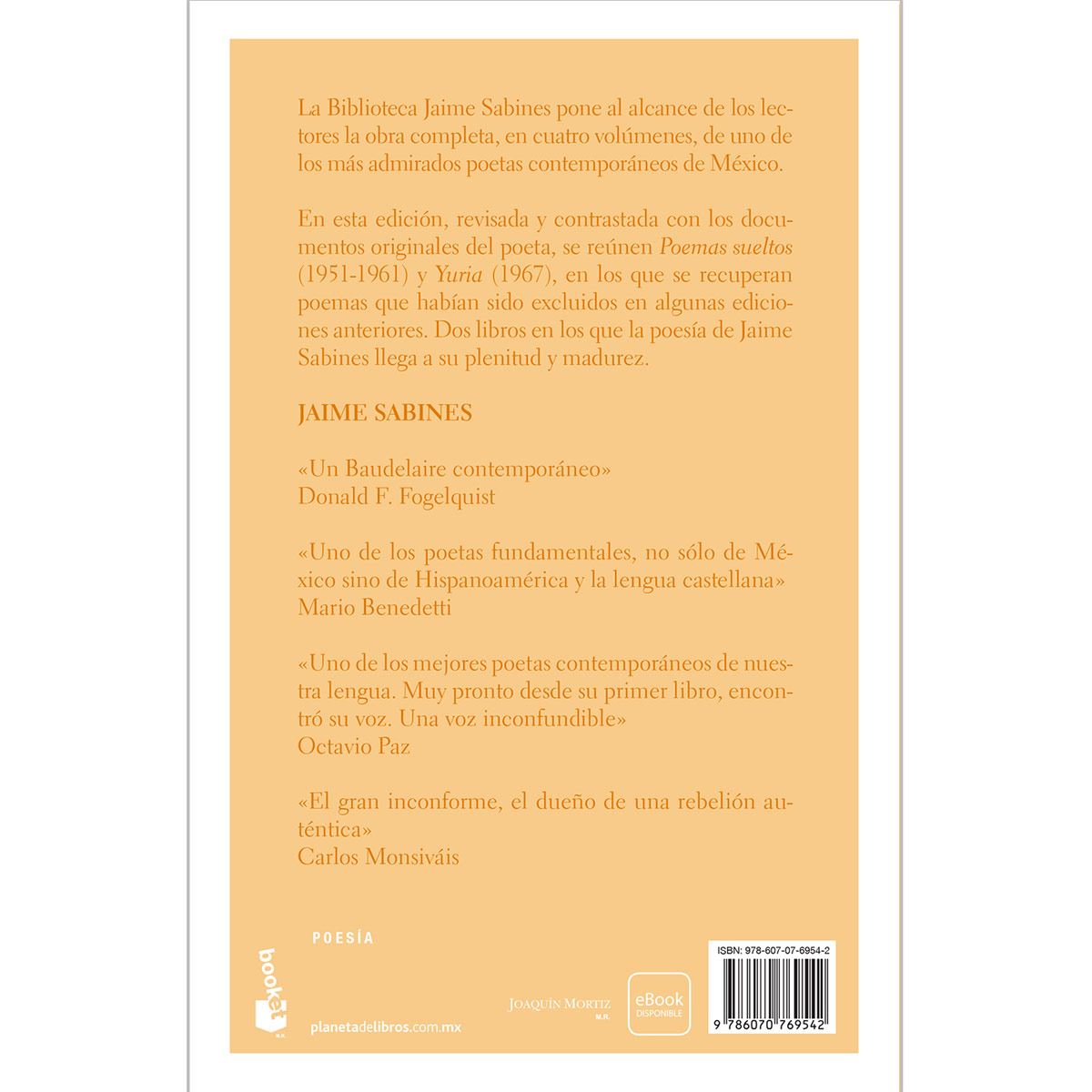 Yuria / Poemas sueltos