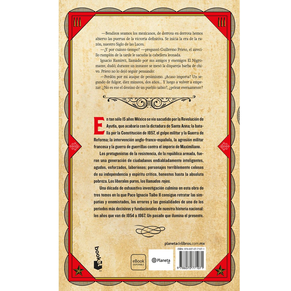 Patria 1. De la Revolución de Ayutla a la Guerra de Reforma. 1854-1858