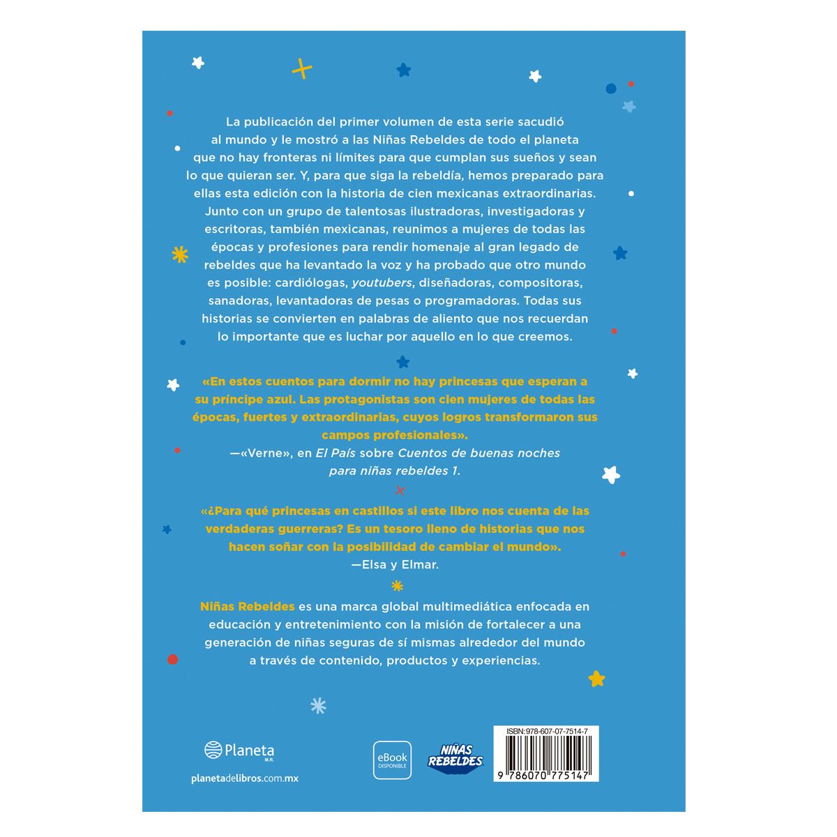 Cuentos de buenas noches para niñas rebeldes. 100 mexicanas extraordinarias TD