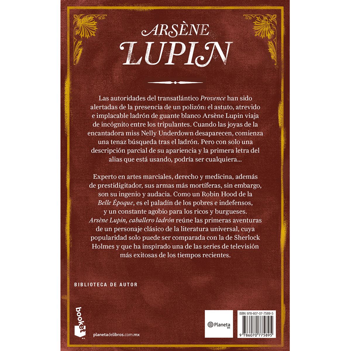 Arsène Lupin. Caballero ladrón