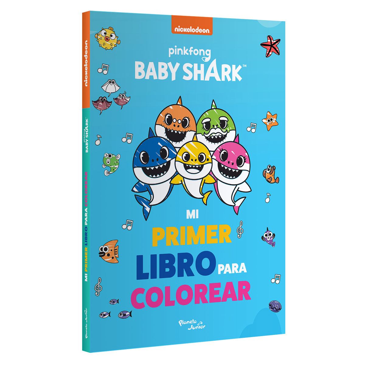 Baby Shark. Mi primer libro para colorear
