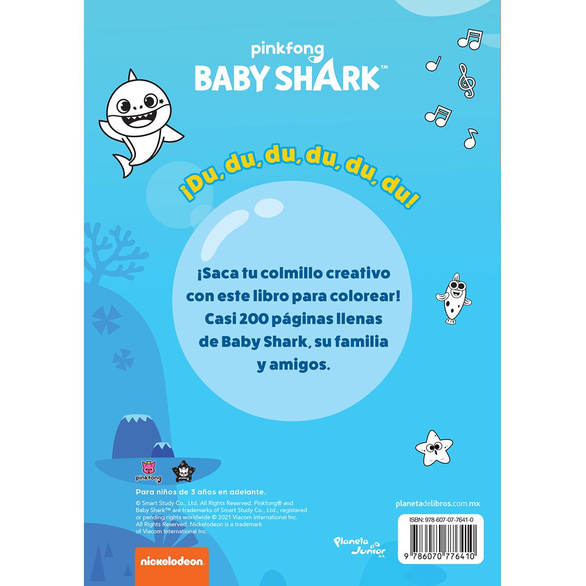 Baby Shark. Mi primer libro para colorear