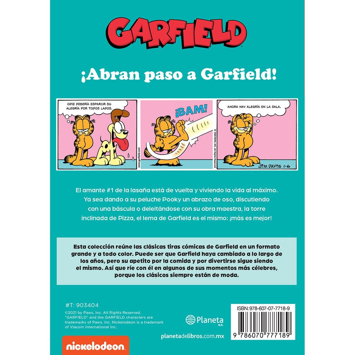 Garfield. La vida al máximo