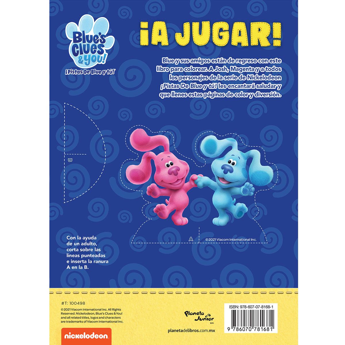 Las pistas de Blue y tú. ¡A jugar!