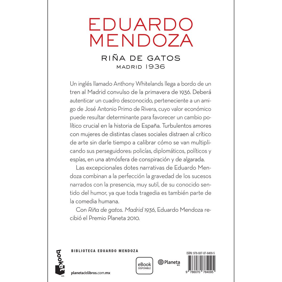 Riña de gatos. Madrid 1936