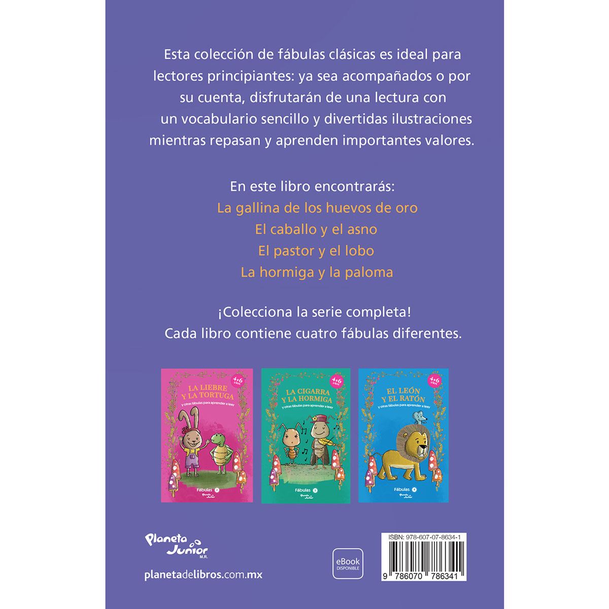 Fábulas 1. La gallina de los huevos de oro y otras fábulas para aprender a leer