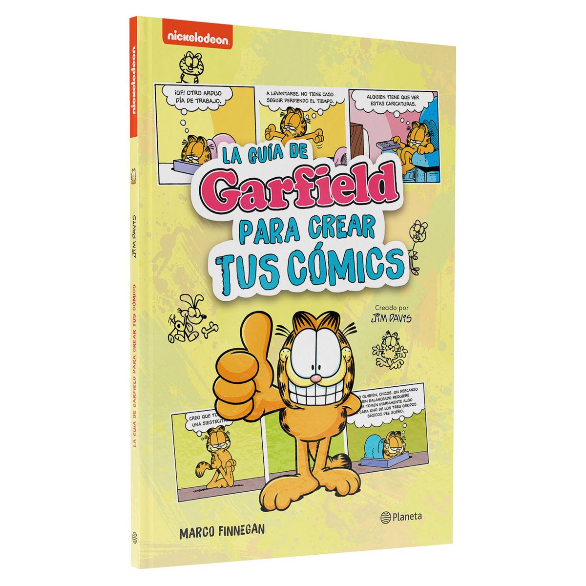 La guia de Garfield para crear tus comics