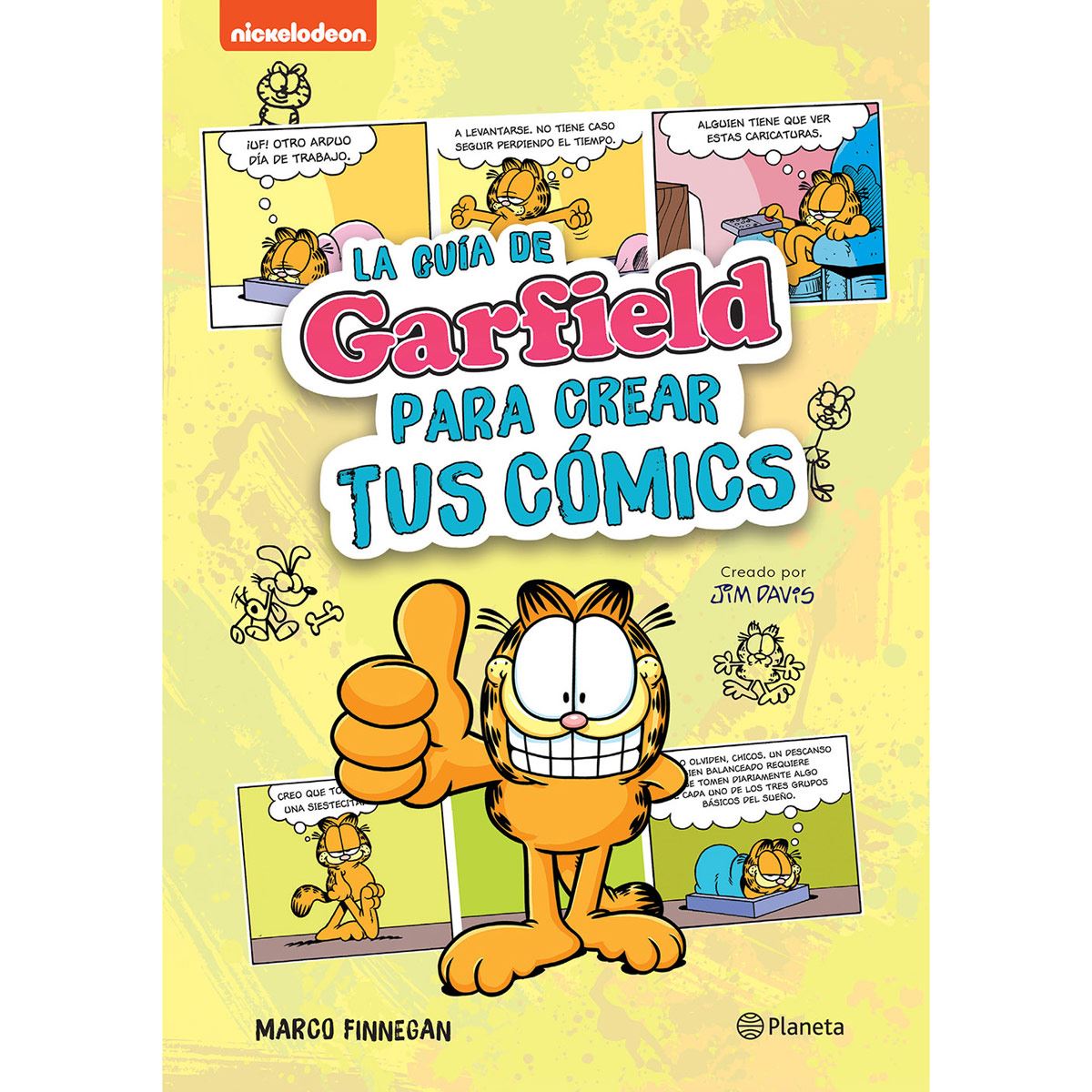 La guia de Garfield para crear tus comics