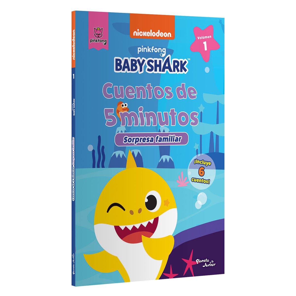 Baby Shark. Cuentos de 5 minutos. Sorpresa familia