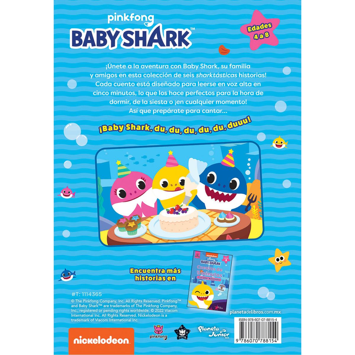 Baby Shark. Cuentos de 5 minutos. Sorpresa familia