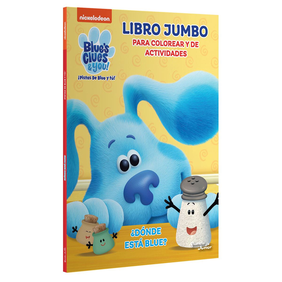 Las pistas de Blue y tú. ¿Dónde está Blue?