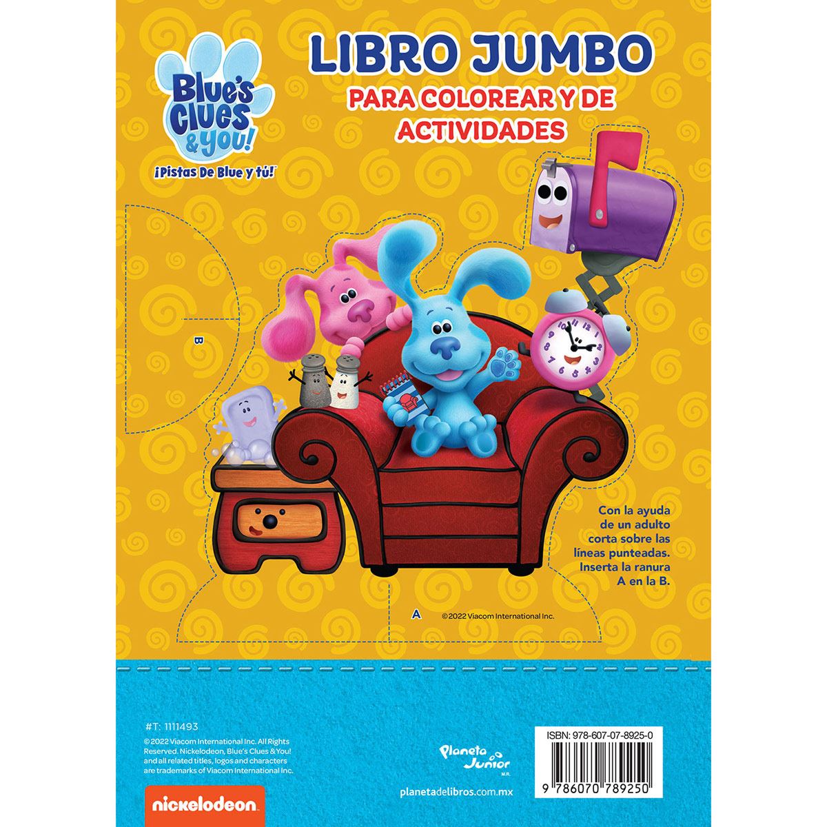 Las pistas de Blue y tú. ¿Dónde está Blue?