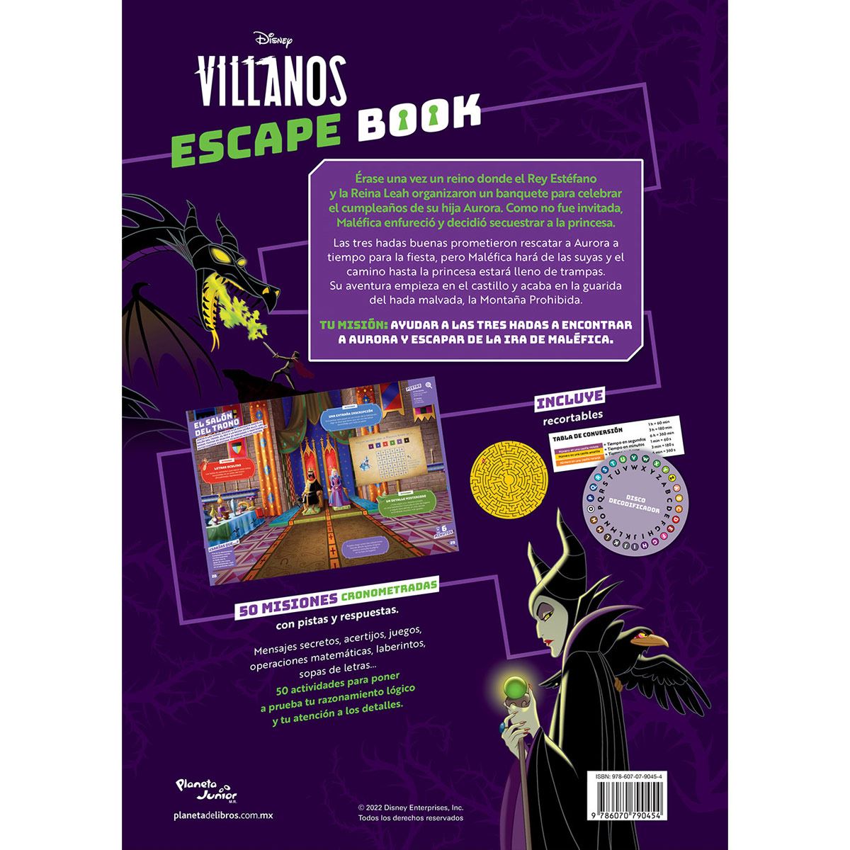 Villanos. Escape Book